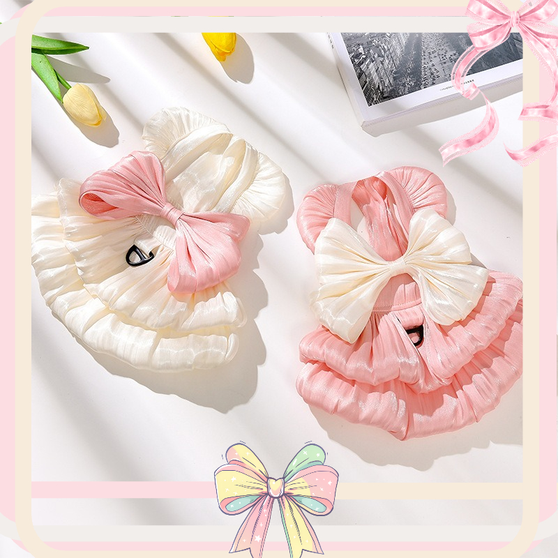 Baby Clothing Yarn - Robe de princesse en tissu pour