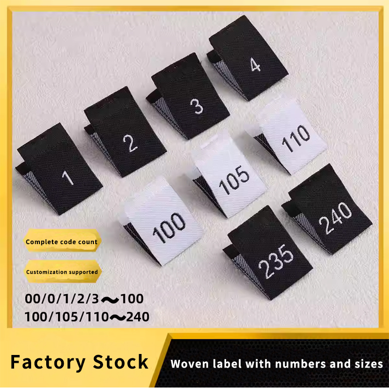 Baby Clothing Labels - L'usine vend des étiquettes de taille