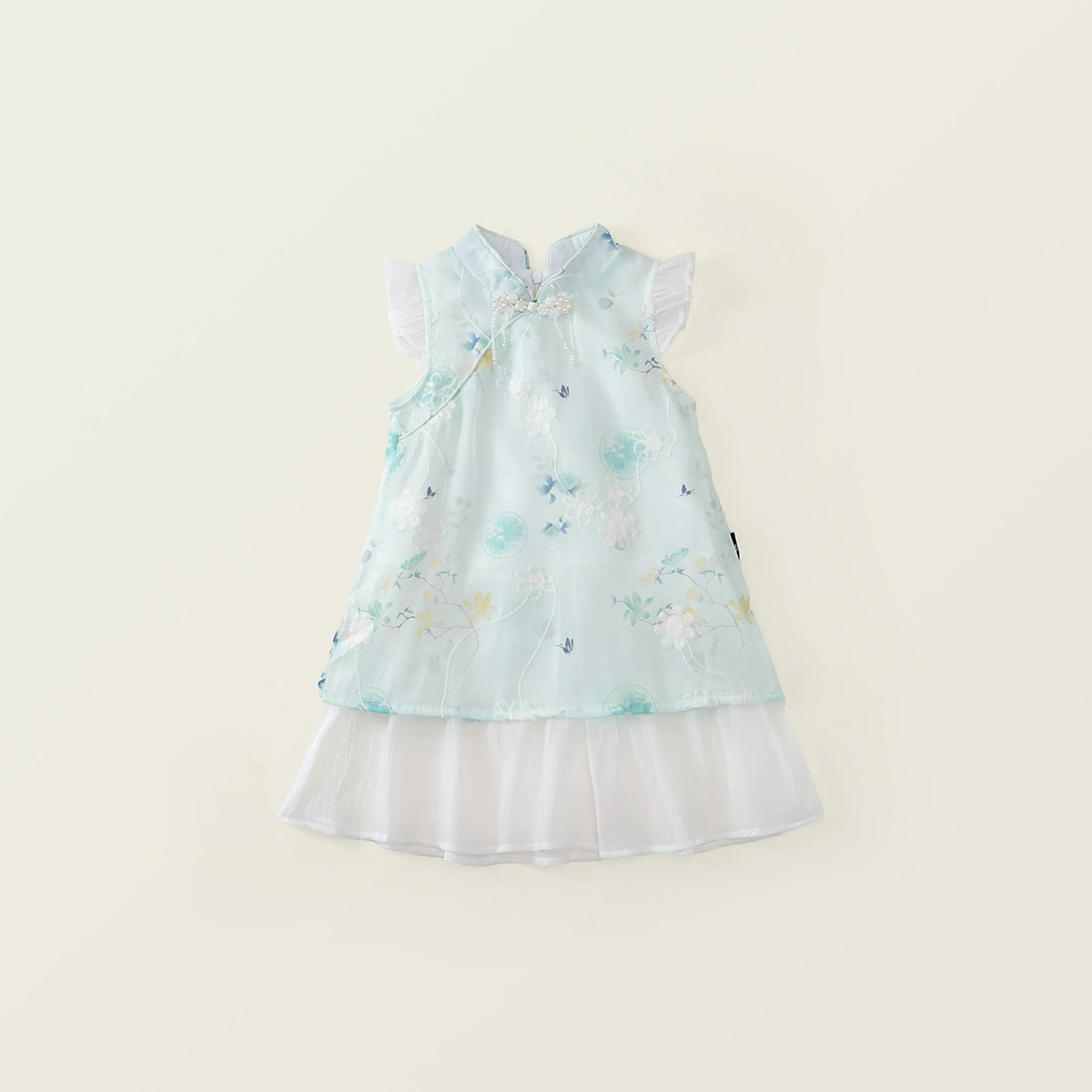 Baby Clothing Yarn - Nouvelle Robe Cheongsam Style Chinois pour