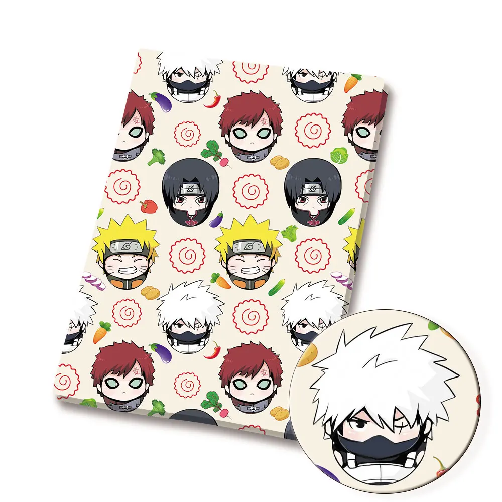 Baby Clothing Japan - Tissu imprimé Naruto Anime pour patchwork,