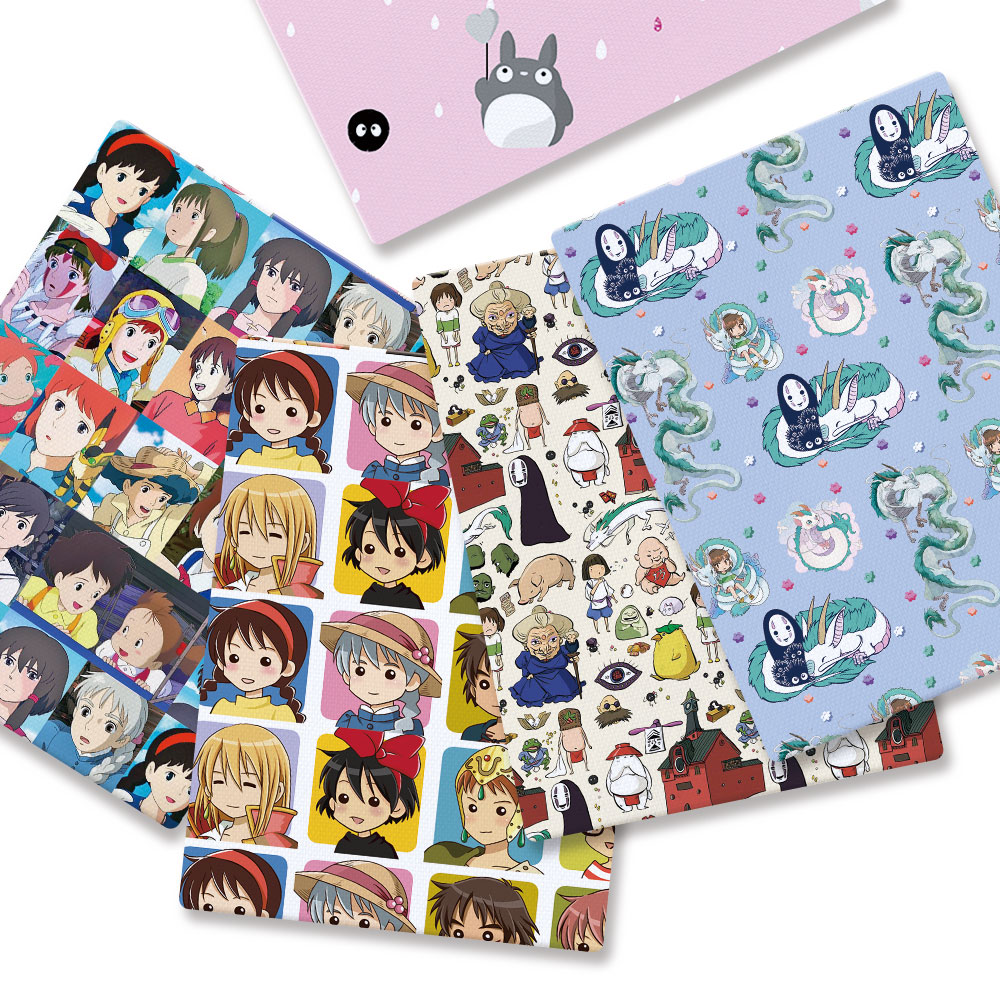 Baby Clothing Japan - Tissu de dessin animé chaud DIY140