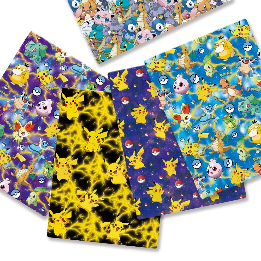 Baby Clothing Japan - Tissu de dessin animé Pokemon pour