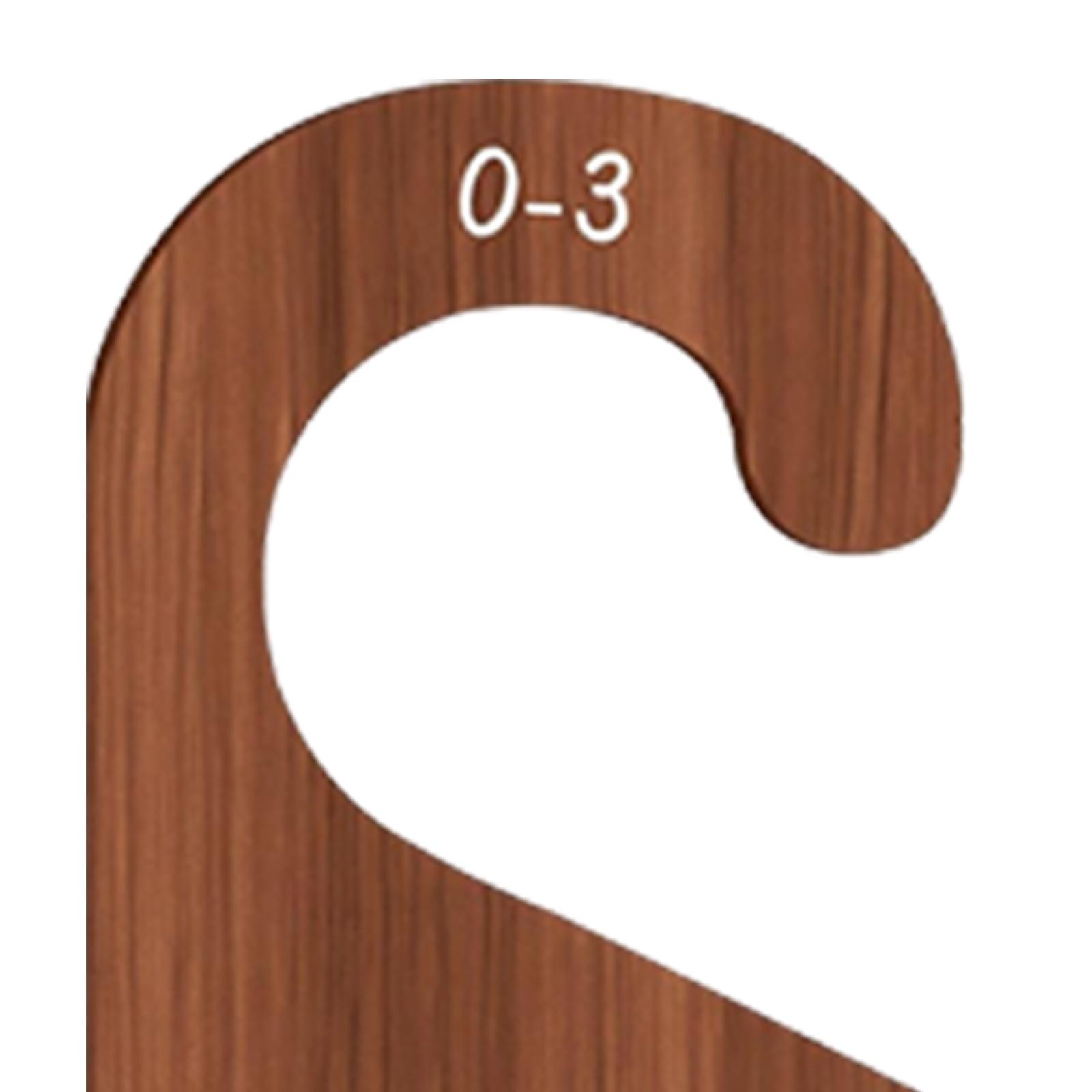 Baby Clothing Hanger Dividers - 8 pièces de séparateurs de placard
