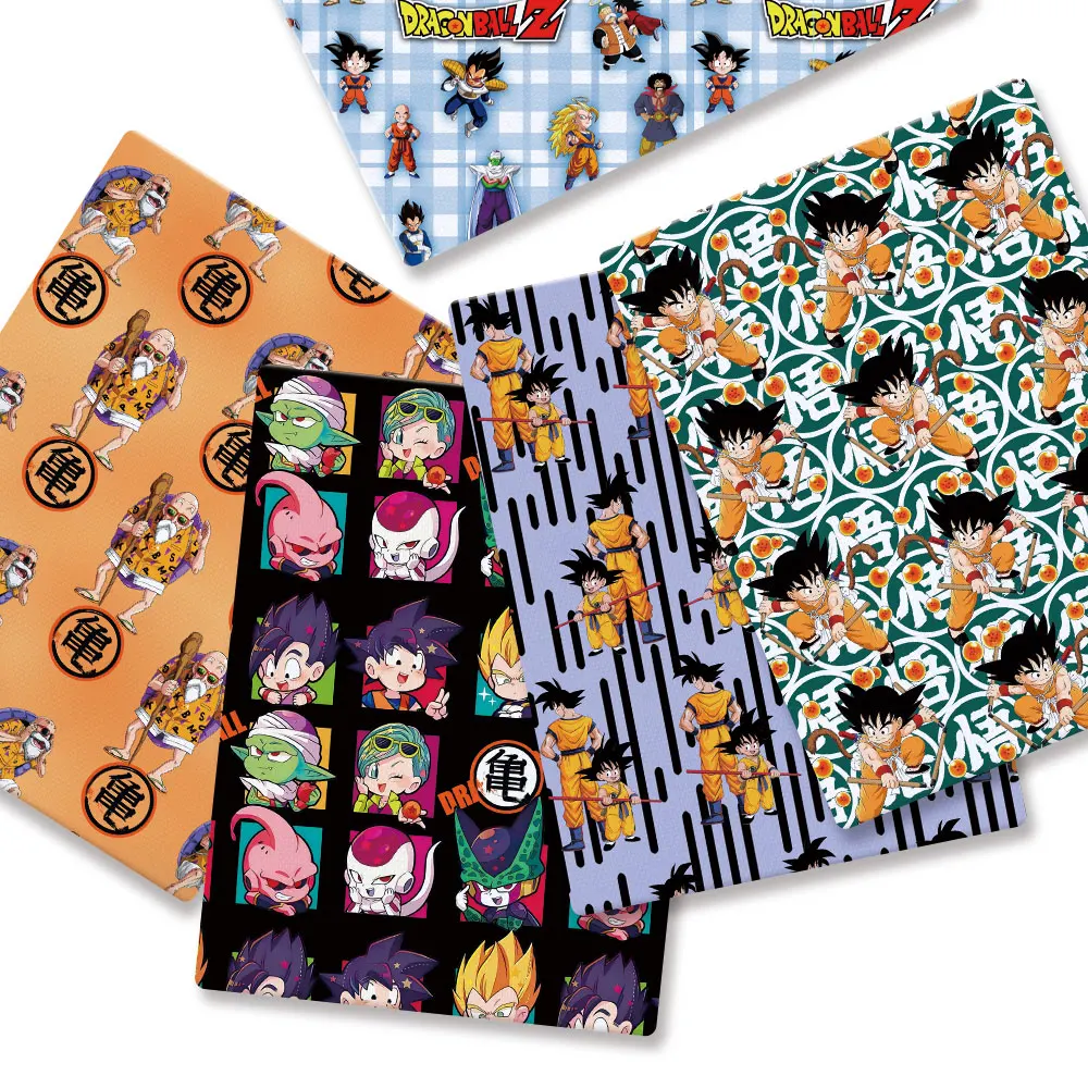 Tissu imprimé Dragon Ball Anim - Baby Clothing Japan avis et prix