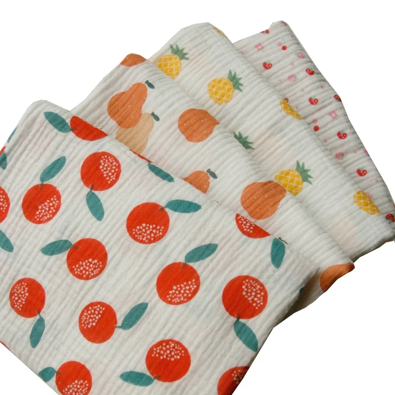 Tissu en fil de coton pur crêp - Baby Clothing Yarn avis et prix