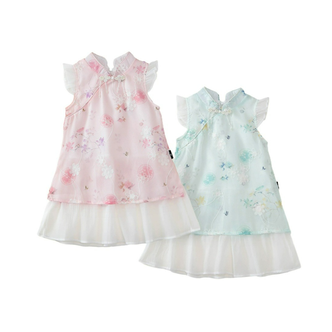 Nouvelle Robe Cheongsam Style  - Baby Clothing Yarn avis et prix