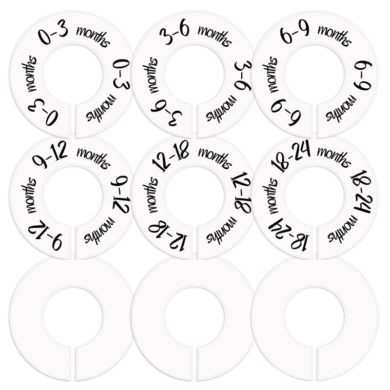 Cintres Ronds Multi-Tailles po - Baby Clothing Hanger Dividers avis et prix