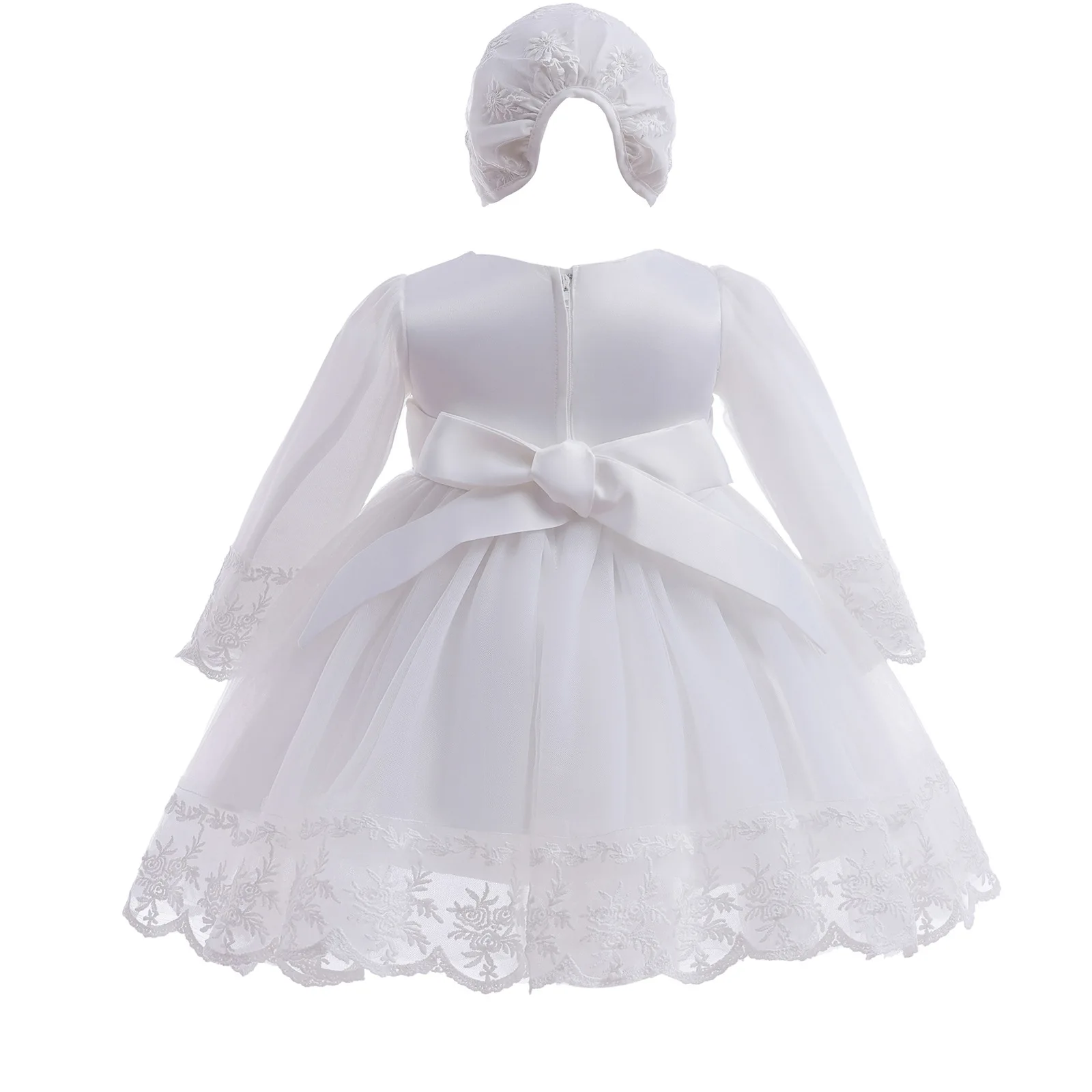 Robe blanche brodée pour bébé  - Baby Clothing Yarn avis et prix
