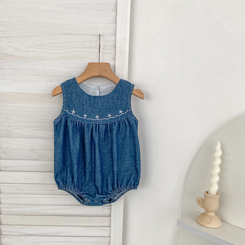 Combinaison en jean sans manch - Baby Clothing Brand avis et prix