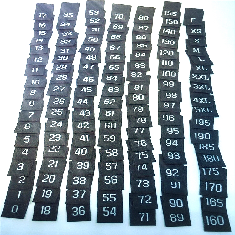 Étiquette de taille numérique, - Baby Clothing Labels avis et prix
