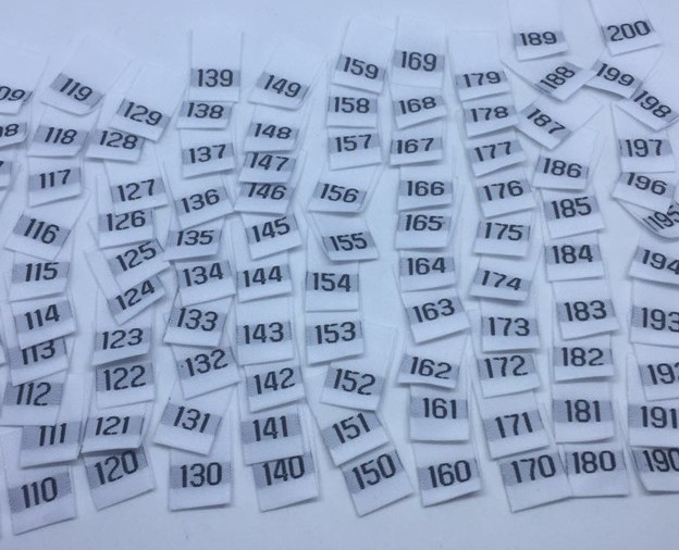 Étiquette de taille numérique, - Baby Clothing Labels avis et prix