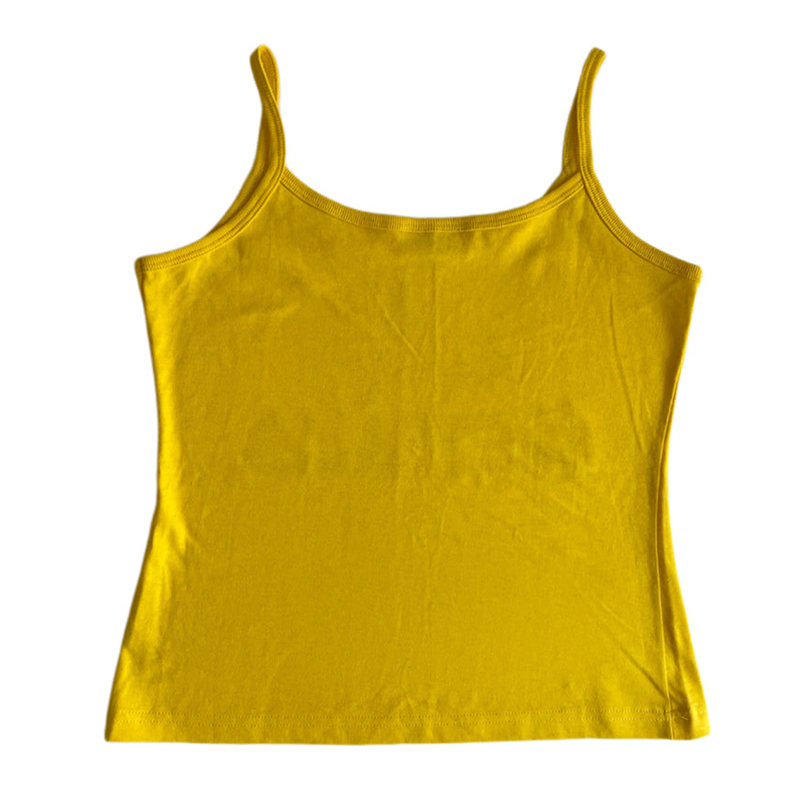 Haut court imprimé jaune pour  - Baby Yellow Clothing Women avis et prix