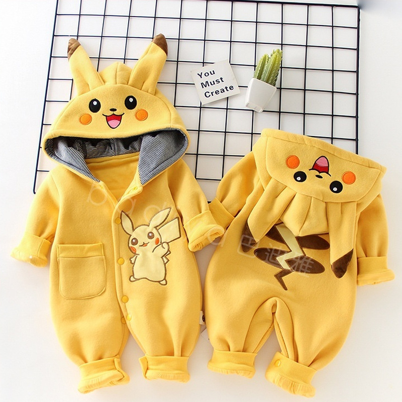 Pyjama Bébé Cartoon Pokémon No - Romper Onesie Baby avis et prix